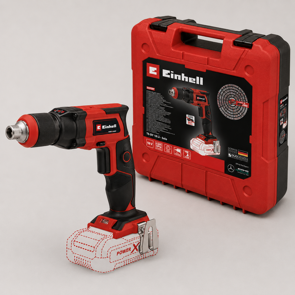 Avvitatore per cartongesso a batteria Einhell TE-DY 18 LI-SOLO – 18V POWER X-CHANGE