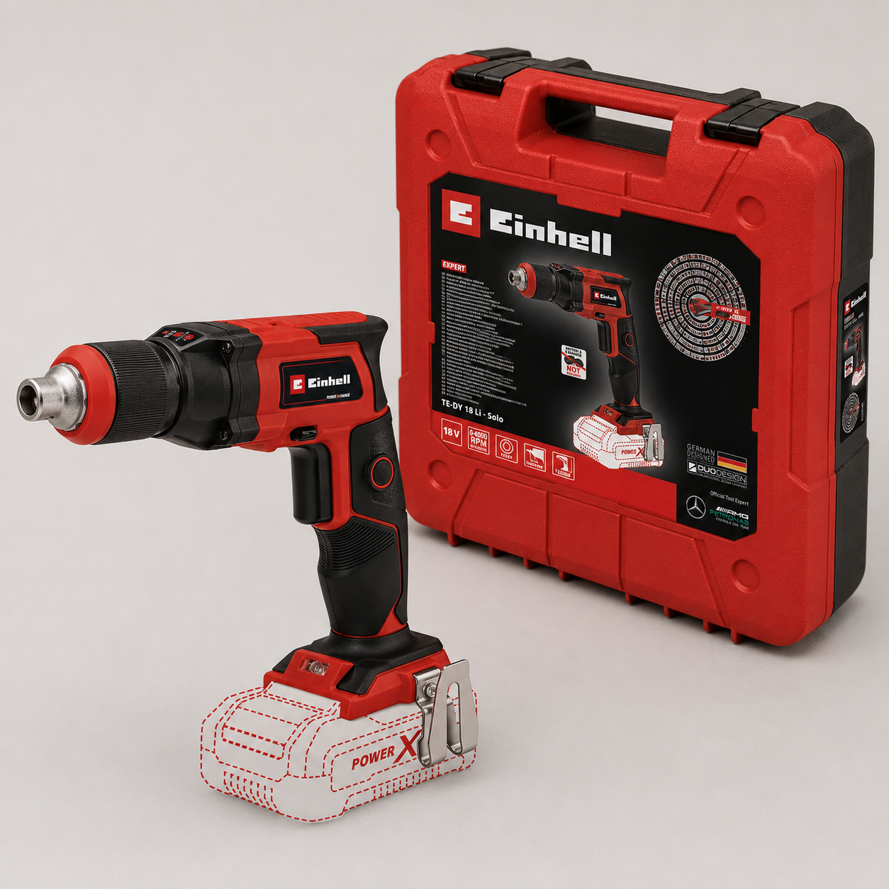 Avvitatore per cartongesso a batteria Einhell TE-DY 18 LI-SOLO – 18V POWER X-CHANGE