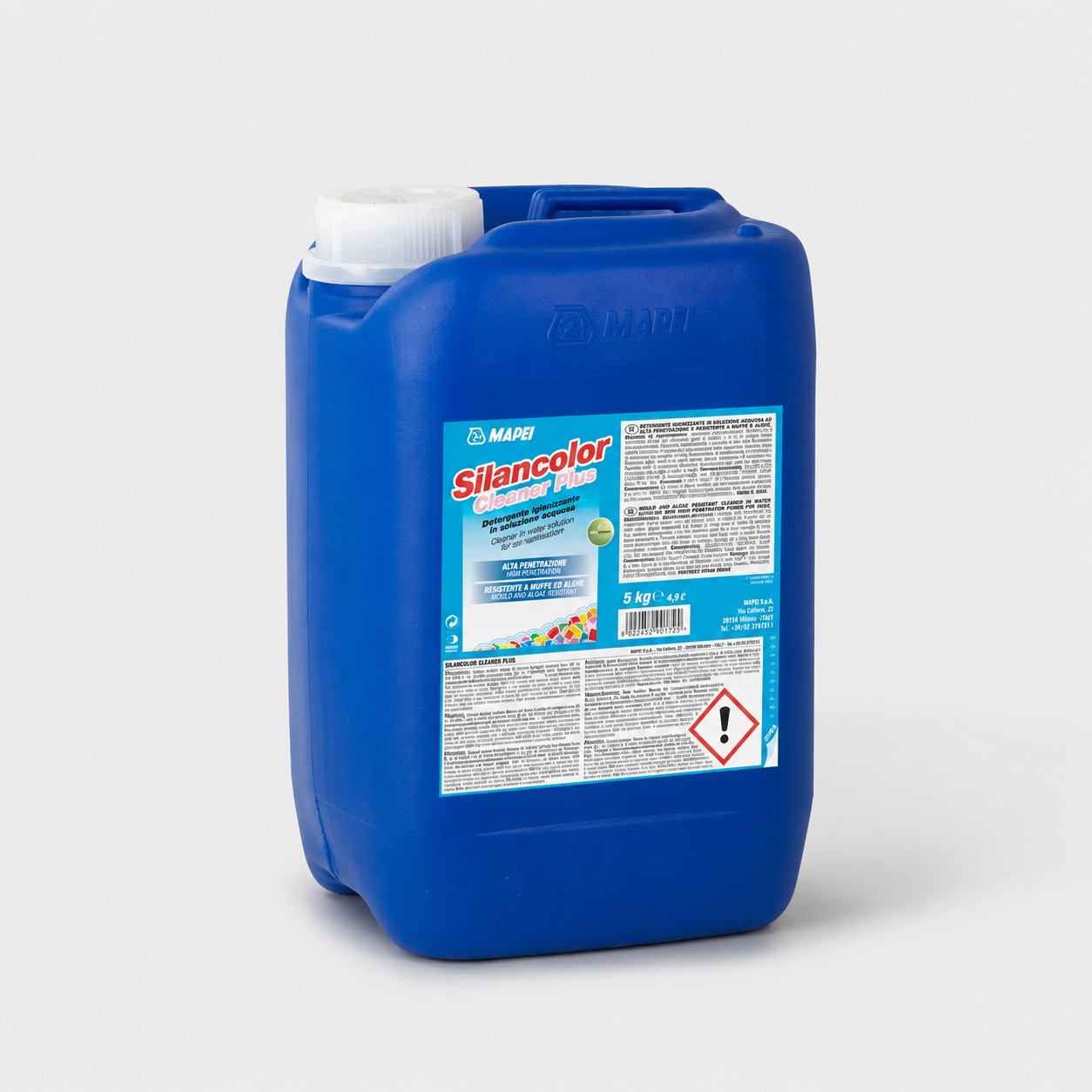 Preparatore igienizzante Mapei Silancolor Cleaner Plus 5Kg