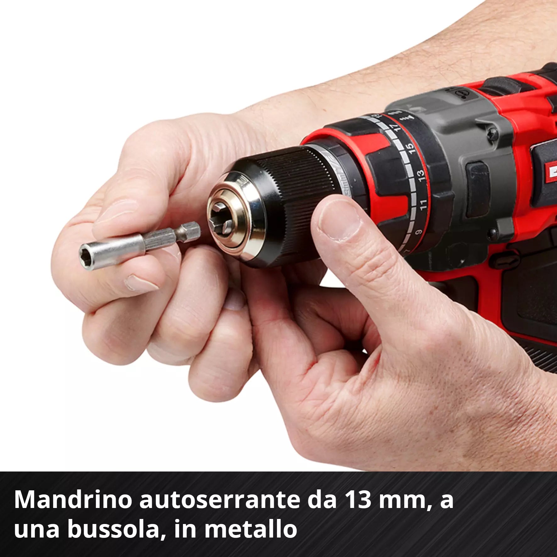 Trapano Avvitatore a Percussione Brushless 18V EINHELL PROFESSIONAL TP-CD 18/80 Li-i BL-Solo