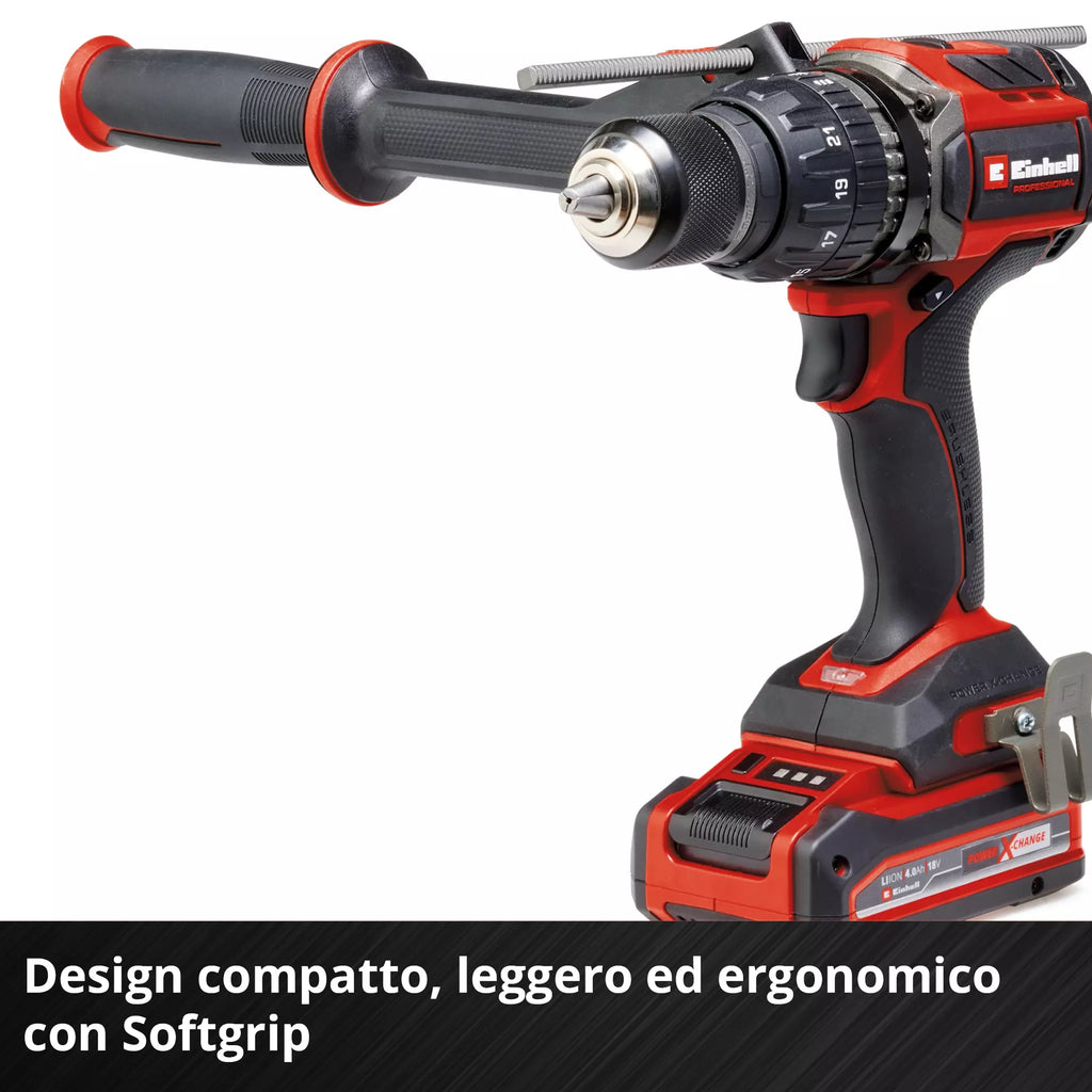 Trapano Avvitatore a Percussione Brushless 18V EINHELL PROFESSIONAL TP-CD 18/120 Li-i BL-Solo