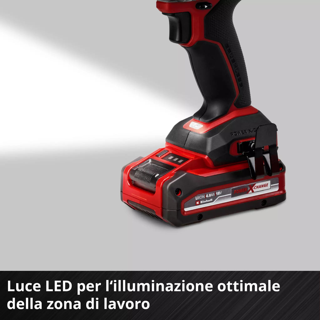 Avvitatore a Impulsi Brushless 18V EINHELL PROFESSIONAL TP-CI 18/250-C Li BL-Solo