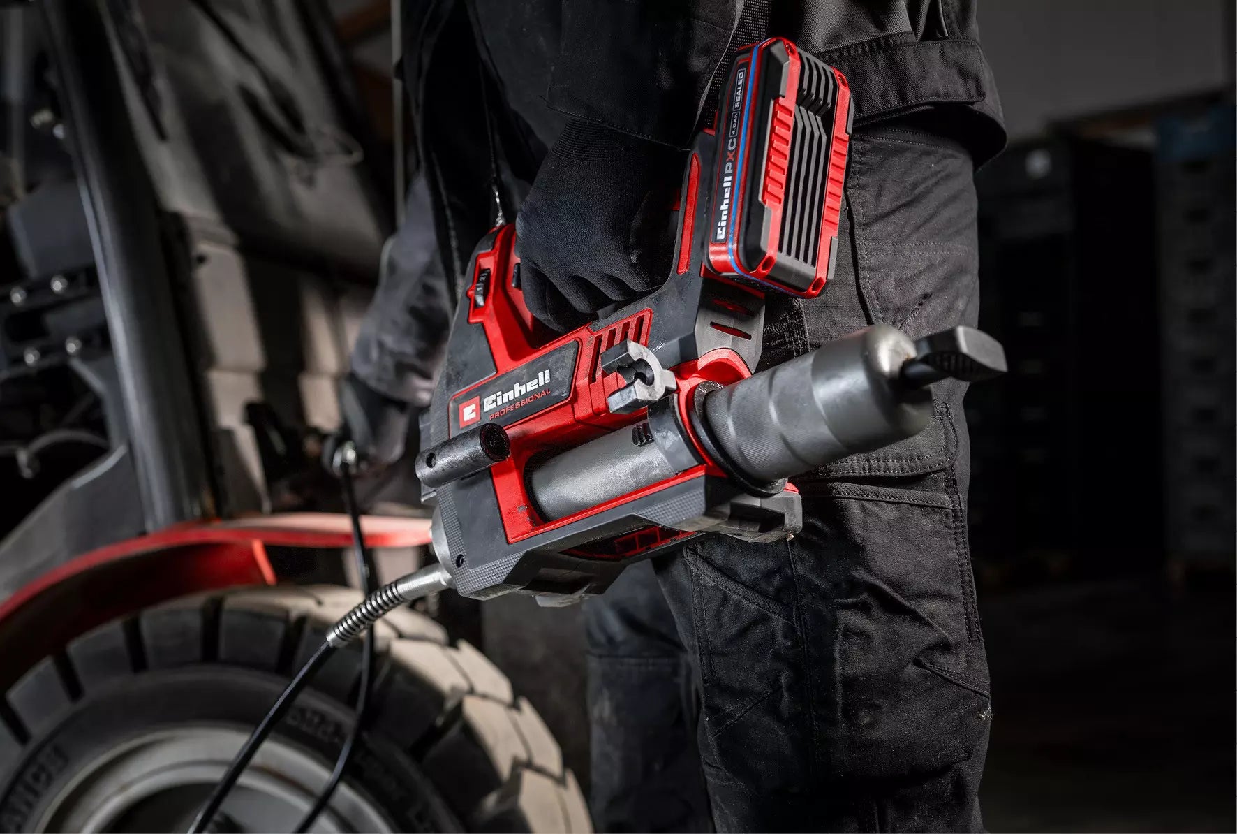 Ingrassatore Professionale a Batteria 18V EINHELL PROFESSIONAL TP-GR 18/690 Li-Solo