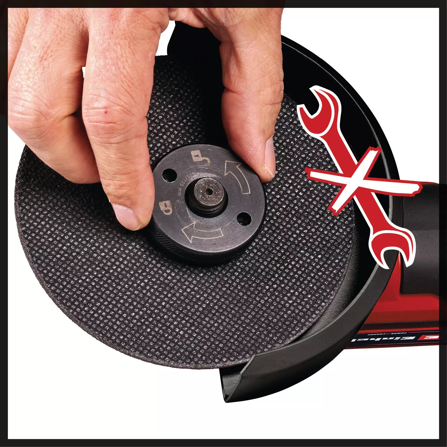 Smerigliatrice Angolare Brushless 18V EINHELL PROFESSIONAL TP-AG 18/125 CE Q Li-Solo