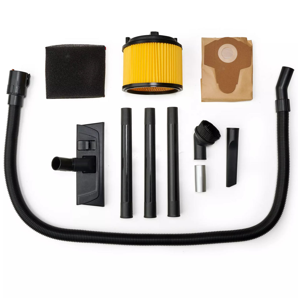Aspiratore solidi e liquidi a battiera Einhell TC-VC 18/20 LI S-SOLO – 18V POWER X-CHANGE – SERBATOIO INOX 20 L