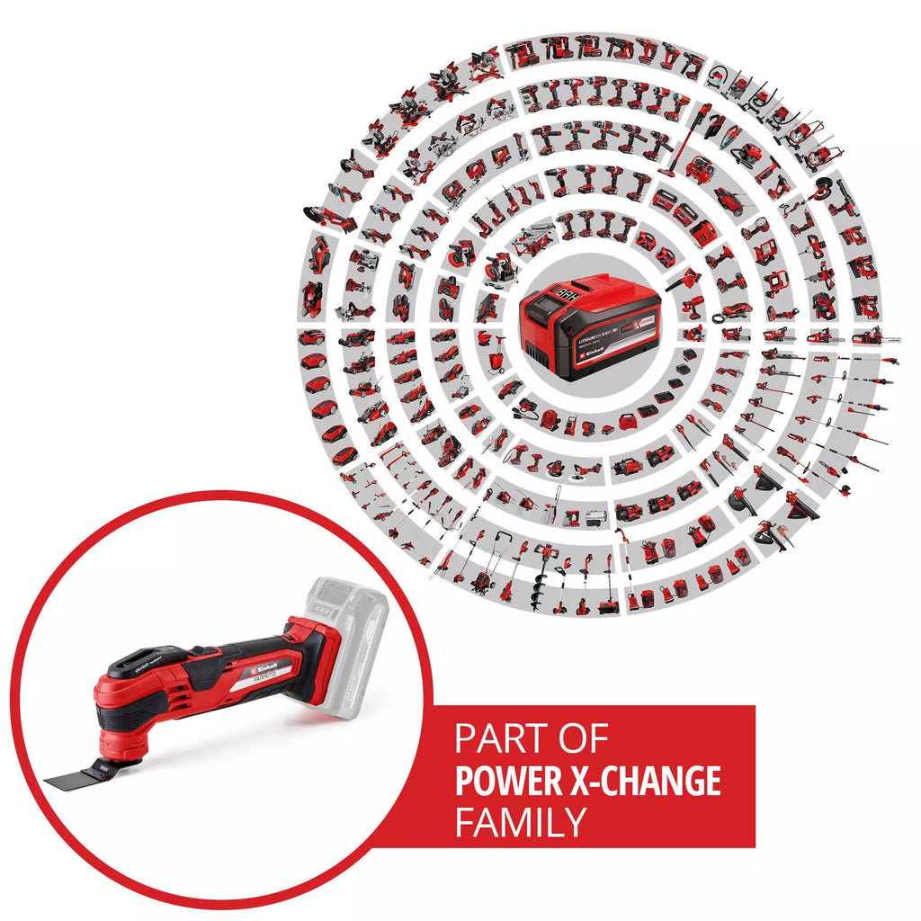 Multifunzione Oscillante 18V Power X-Change EINHELL VARRITO