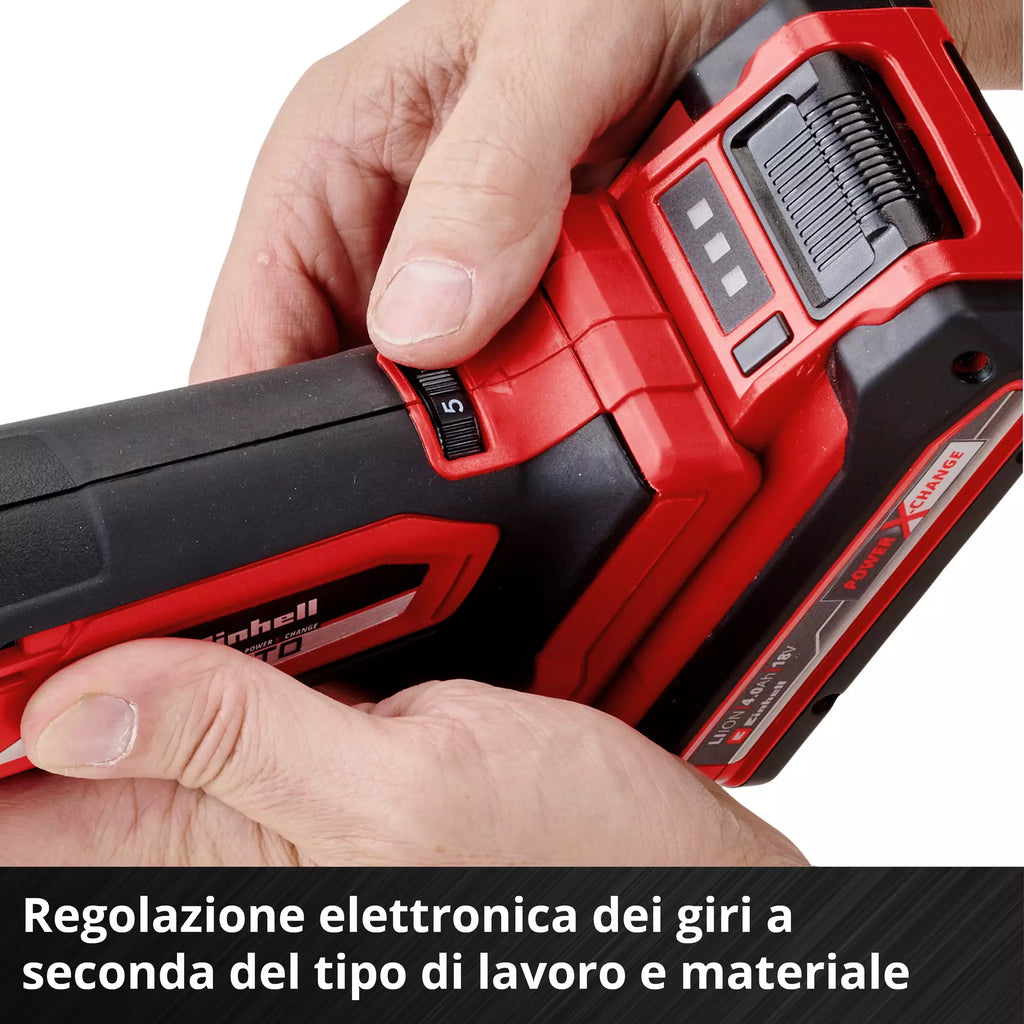 Multifunzione Oscillante 18V Power X-Change EINHELL VARRITO