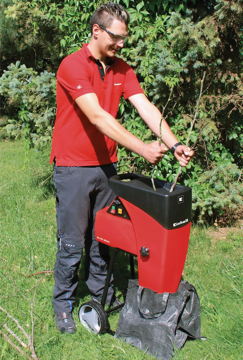 Biotrituratore elettrico silenzioso Einhell GC-RS 2540 – 2500 W