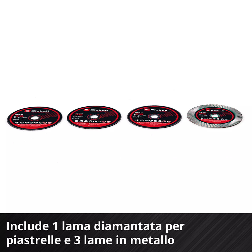 Smerigliatrice a disco Brushless 18V EINHELL PROFESSIONAL TP-CO 18/76-C Li BL-Solo
