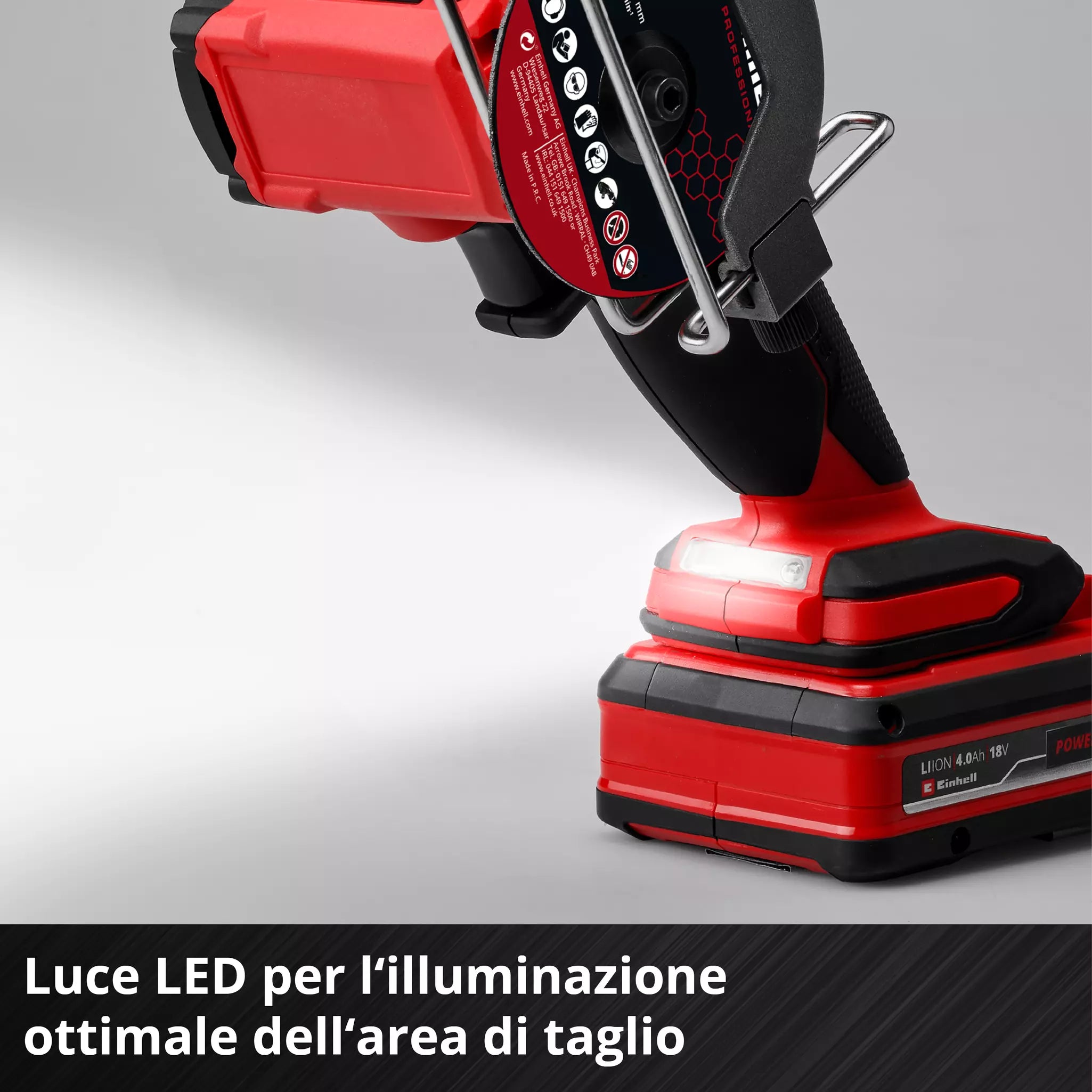 Smerigliatrice a disco Brushless 18V EINHELL PROFESSIONAL TP-CO 18/76-C Li BL-Solo