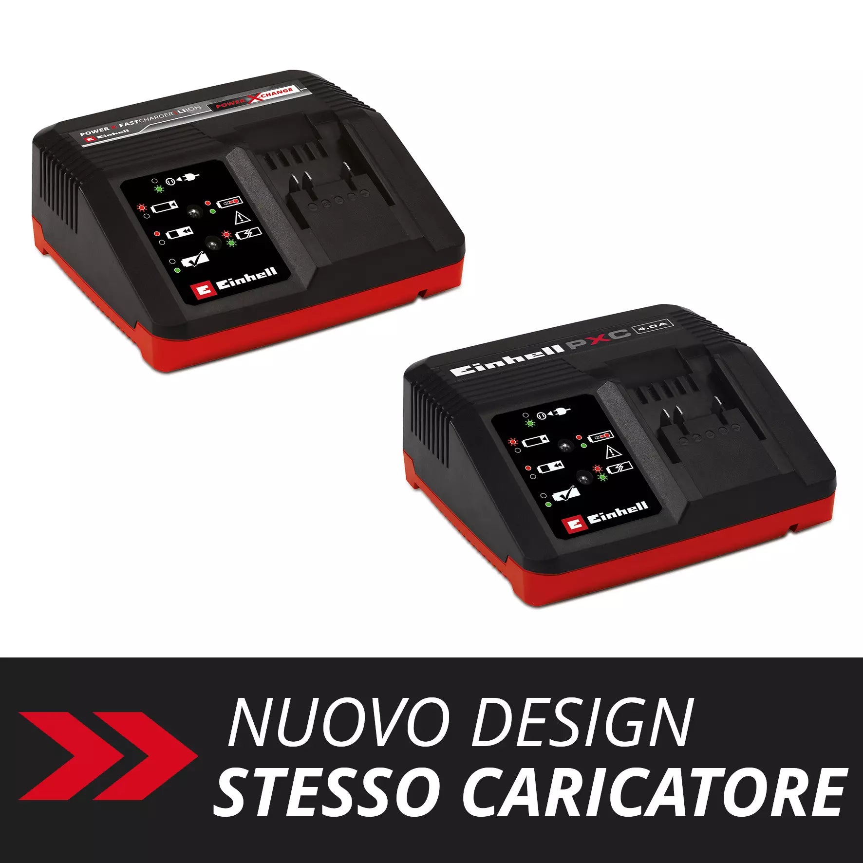 Caricabatterie Einhell POWER X-FASTCHARGER 4A – POWER X-CHANGE