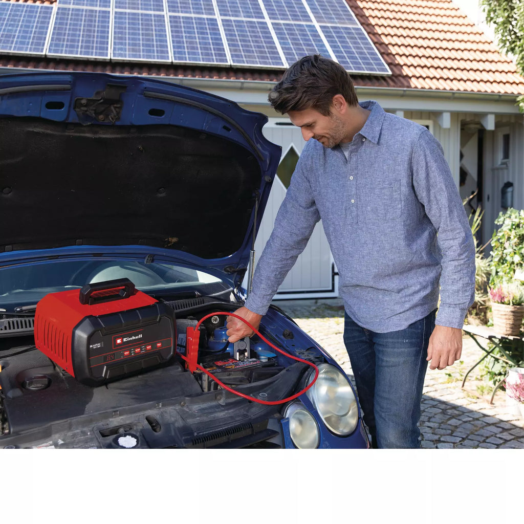 Caricabatterie e avvitatore Einhell CE-BC 30 M – 12V/24V – 30 A – START BOOST 100 A