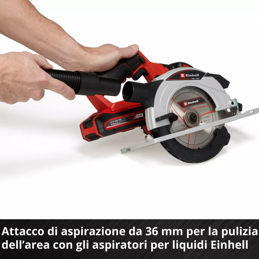 Sega Circolare a Batteria 18V EINHELL TE-CS 18/165-1 Li-Solo