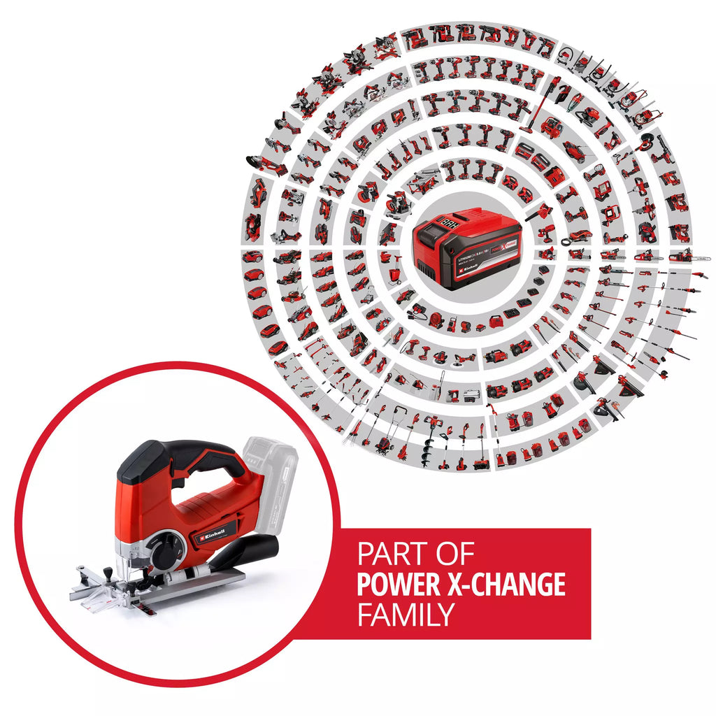 Seghetto Alternativo a Batteria 18V EINHELL TE-JS 18/80 Li-Solo