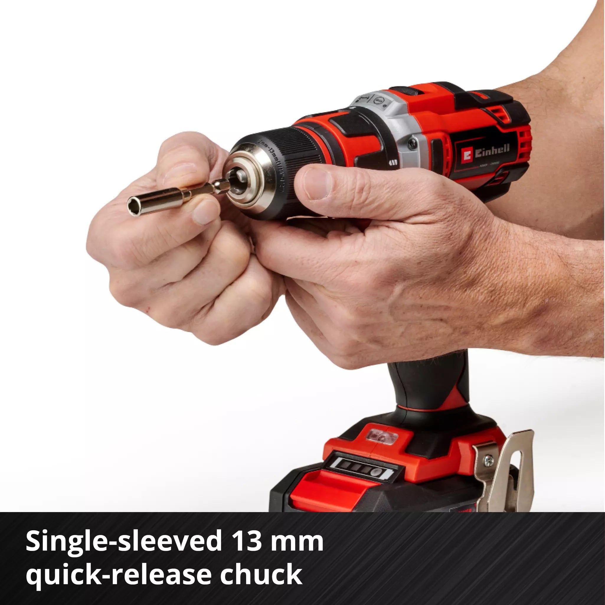 Trapano Avvitatore a Batteria con Kit Accessori EINHELL TE-CD 18/40 Li +69 (2x2,0 Ah)
