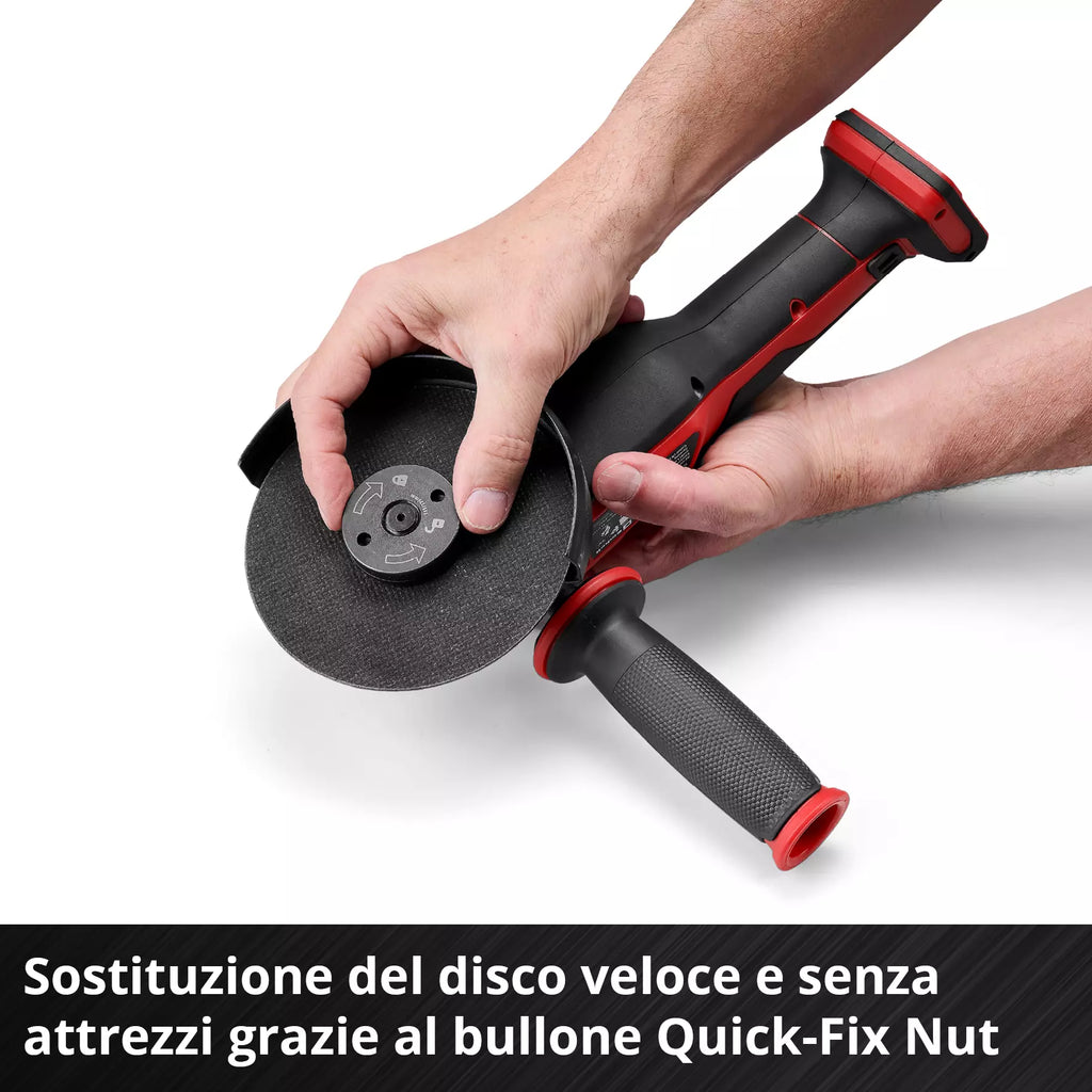 Smerigliatrice Angolare Brushless 18V EINHELL PROFESSIONAL AXXIO 18/115 Q