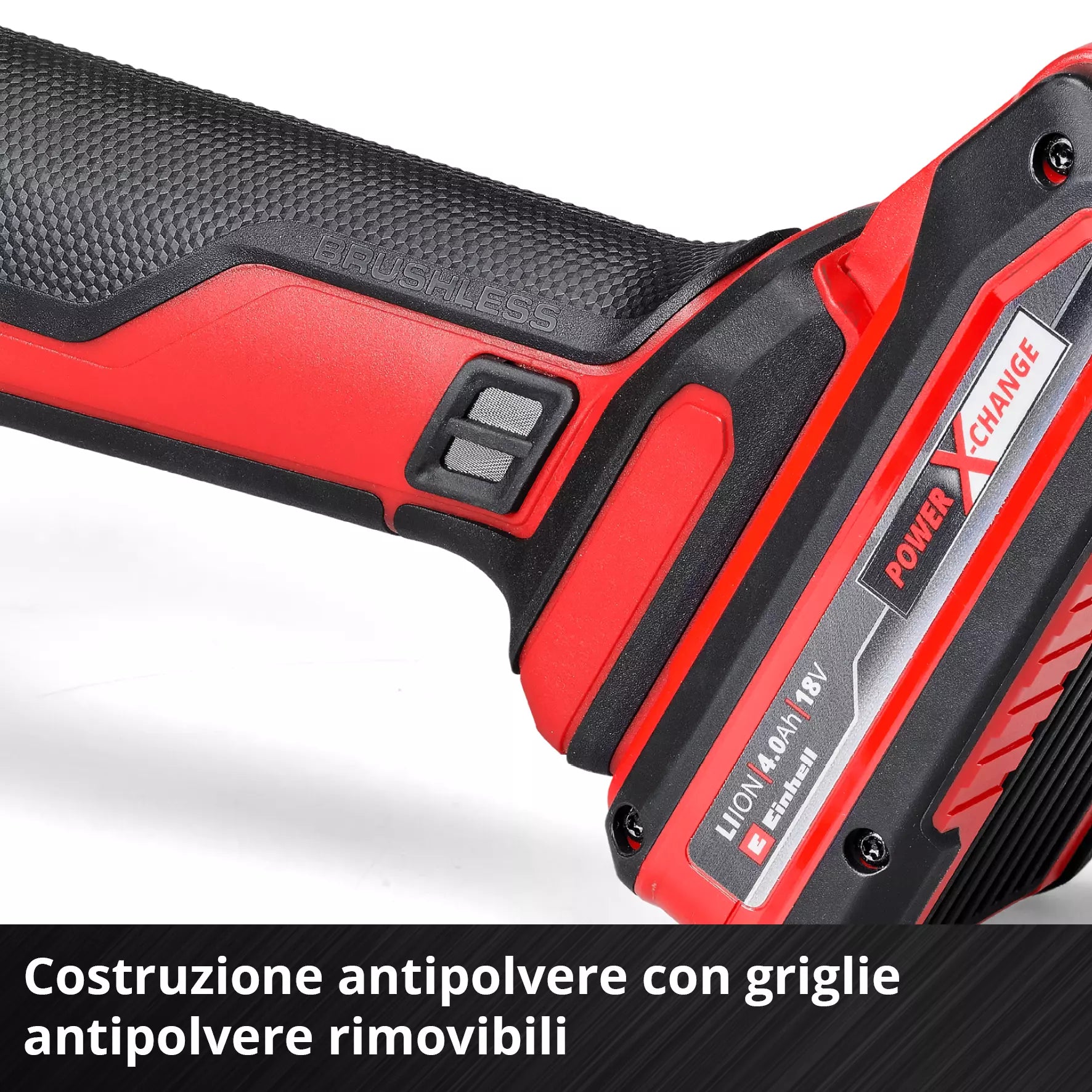 Smerigliatrice Angolare Brushless 18V EINHELL PROFESSIONAL AXXIO 18/115 Q
