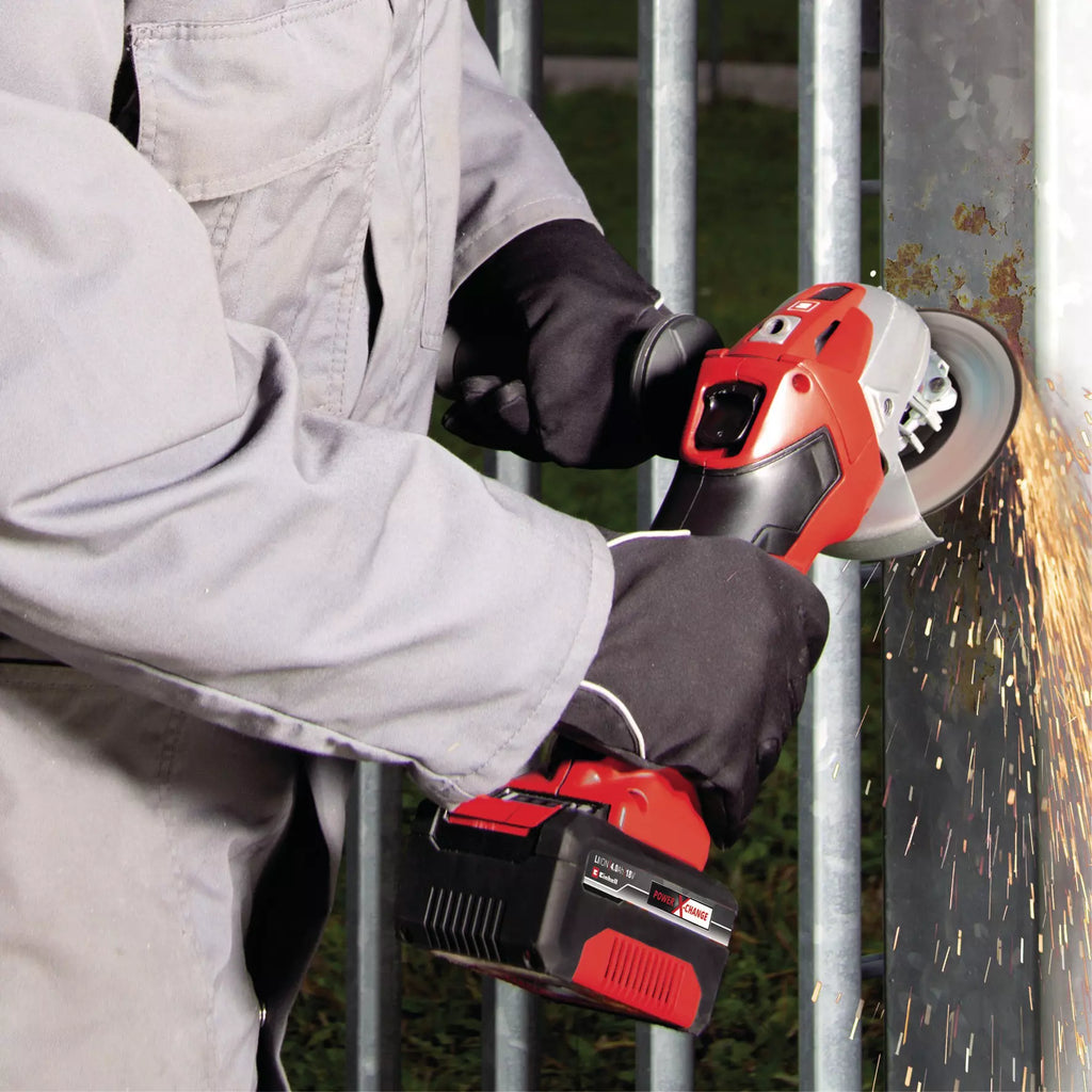 Smerigliatrice Angolare a Batteria 18V EINHELL TE-AG 18/115 Li (1x4,0 Ah)