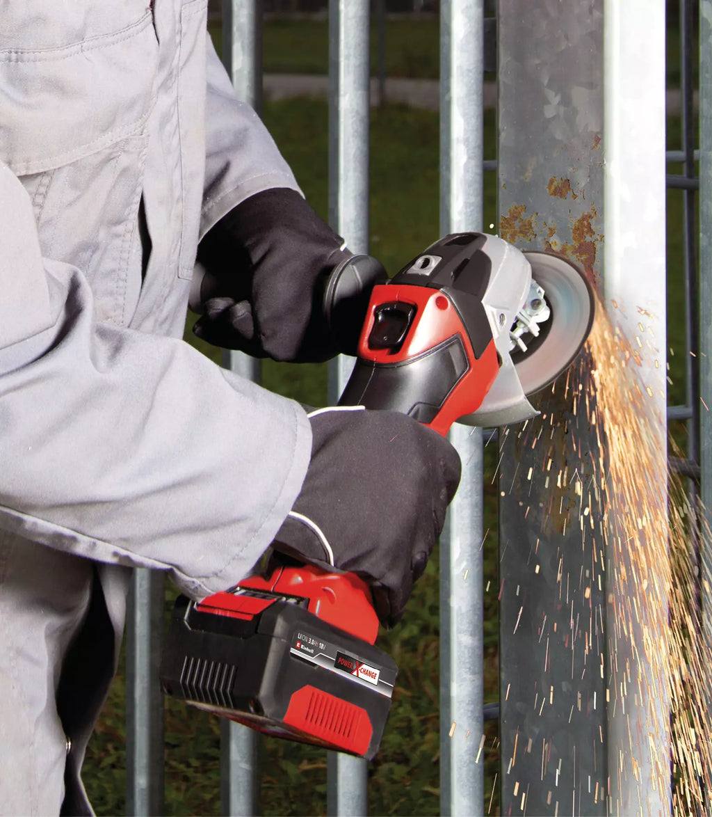 Smerigliatrice Angolare a Batteria 18V EINHELL TC-AG 18/115 Li (1x4,0 Ah)