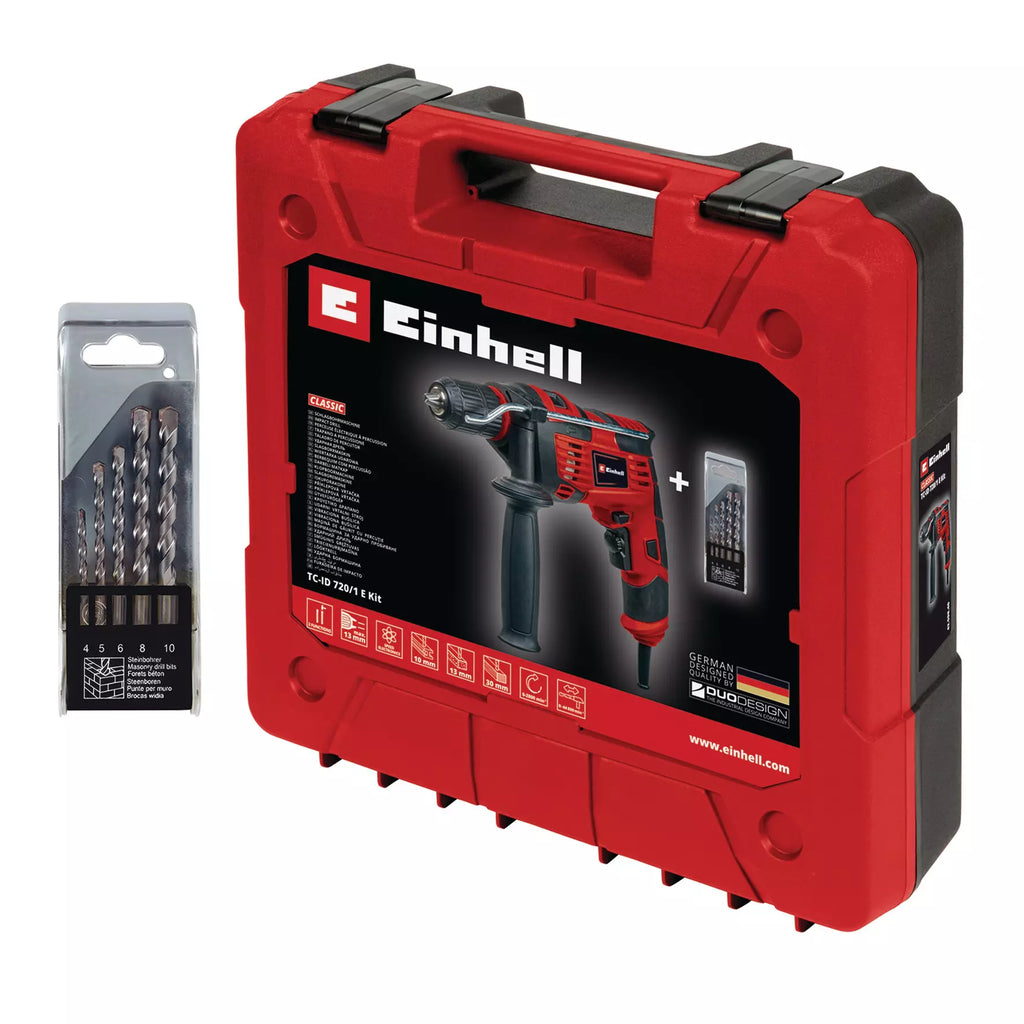 Trapano a Percussione 720 W EINHELL TC-ID 720/1 E KIT