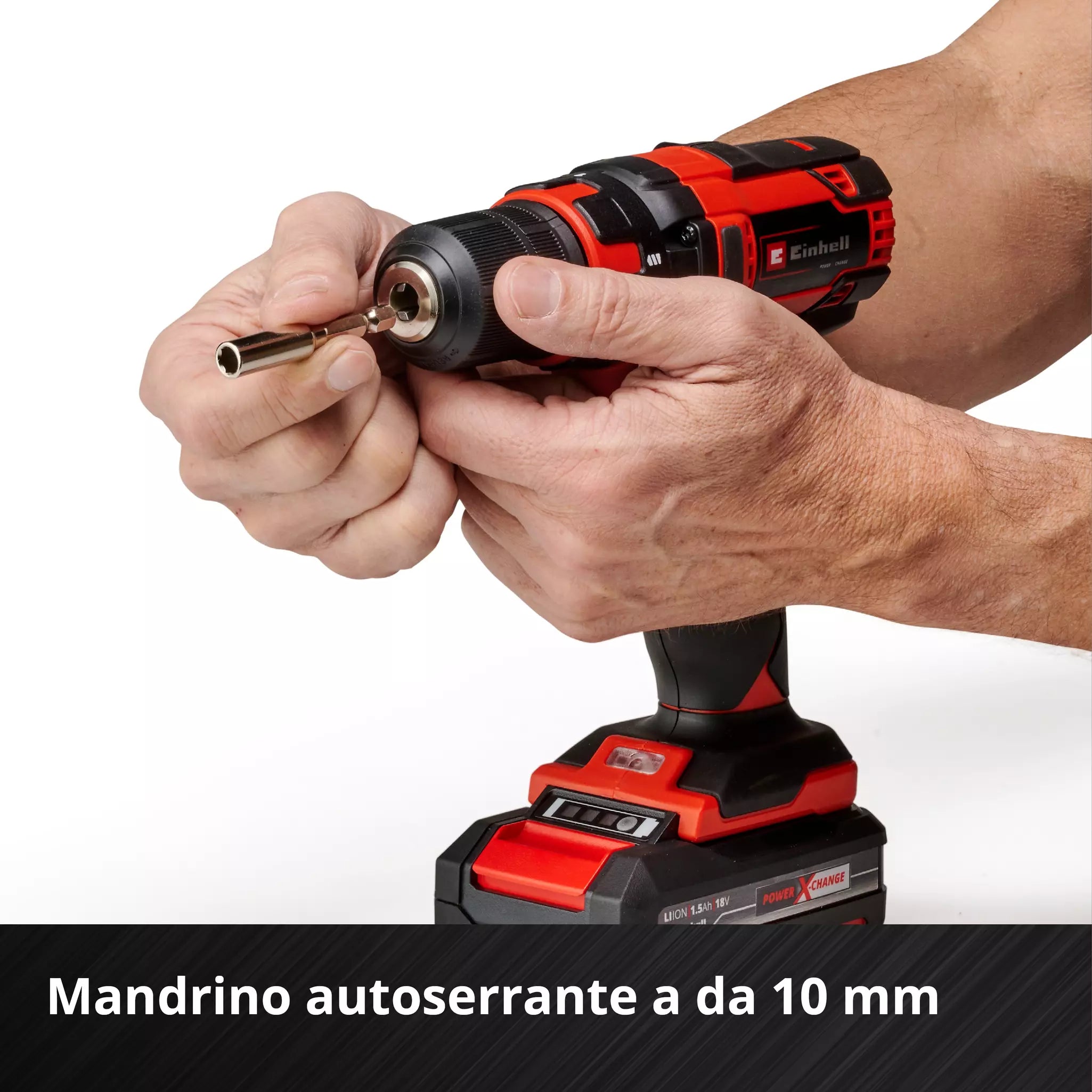 Trapano Avvitatore a Batteria 18V EINHELL TC-CD 18/35 Li (1x1,5 Ah)