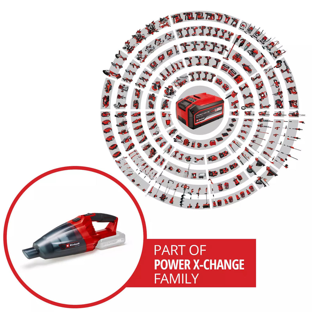 Aspiratore portatile a batteria Einhell TE-VC 18 Li-Solo