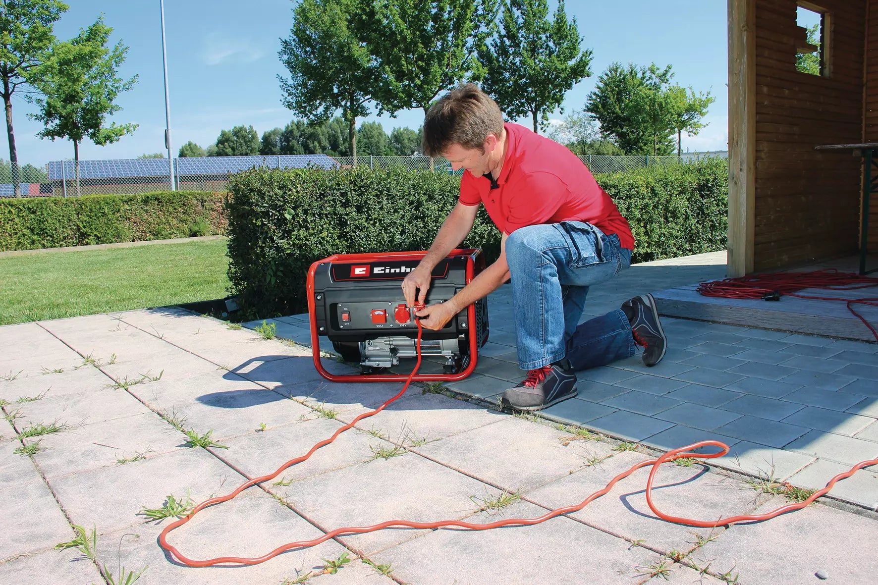 Generatore di corrente a benzina Einhell TC-PG 25/1/E5 – 2400 W – SERBATOIO 15 L