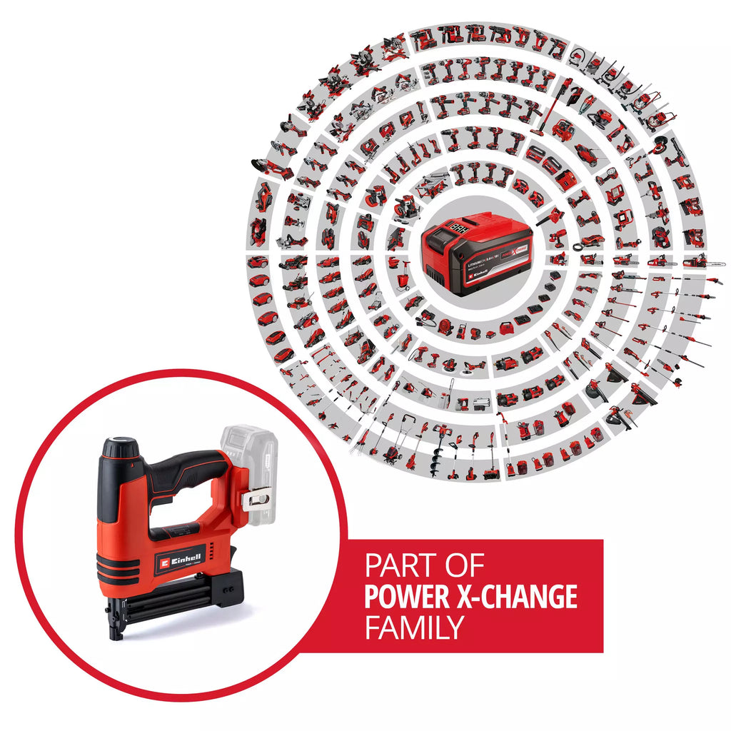 Chiodatrice e graffatrice Einhell a BATTERIA TE-CN 18 LI-SOLO – 18V POWER X-CHANGE