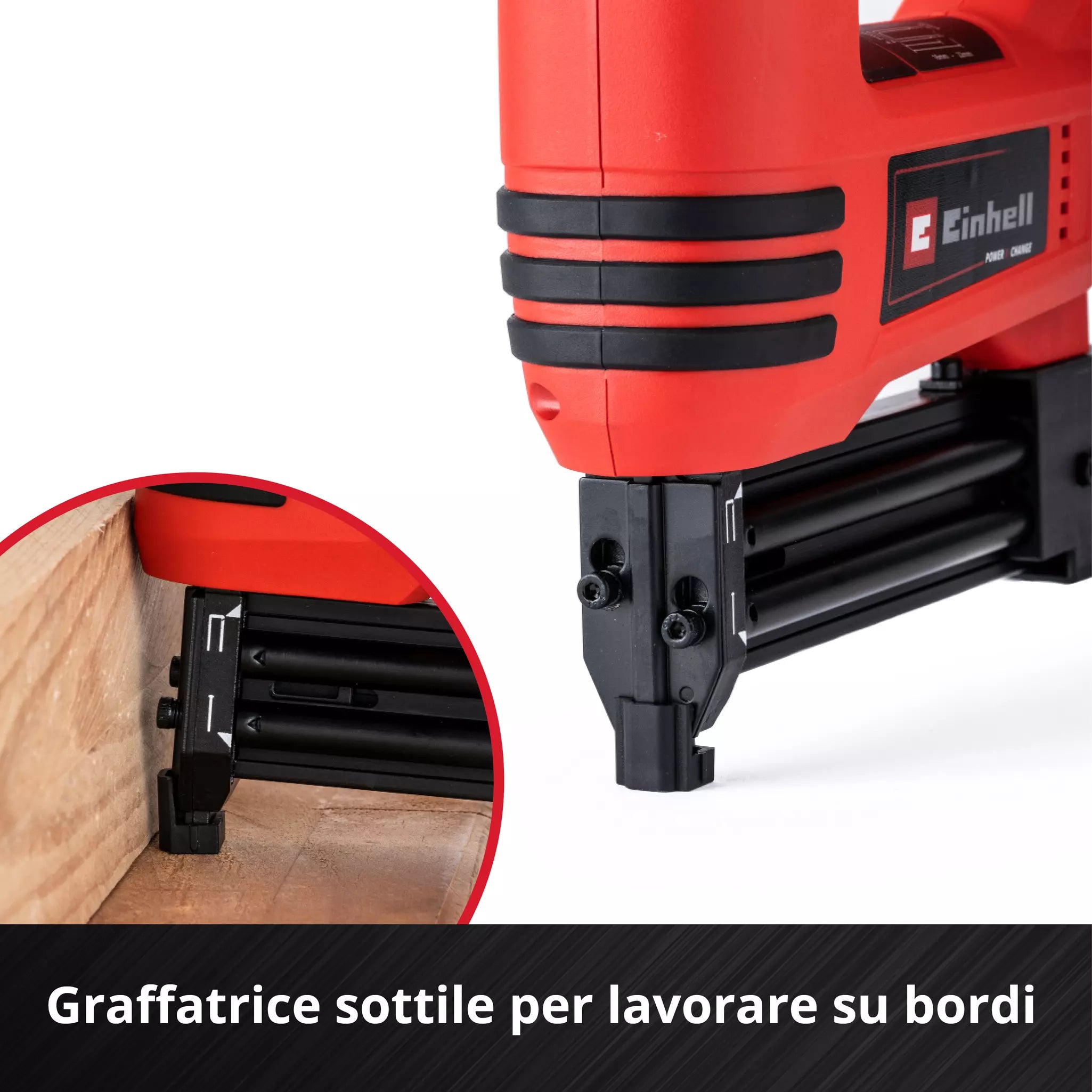 Chiodatrice e graffatrice Einhell a BATTERIA TE-CN 18 LI-SOLO – 18V POWER X-CHANGE