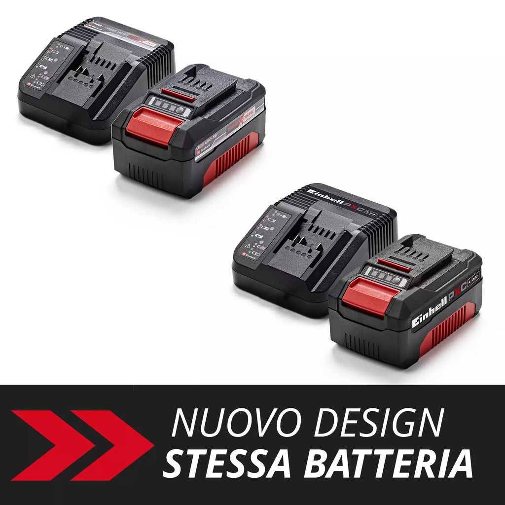 Kit batteria e caricabatterie Einhell 18V 4,0 AH POWER X-CHANGE STARTER KIT A1