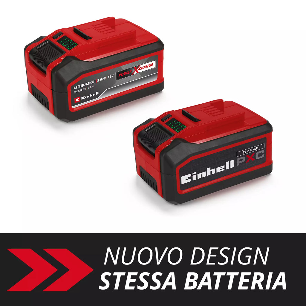 Batteria Power X-Change ad Alte Prestazioni EINHELL 18V 4,0Ah SEALED PXC PLUS A1 (Copia)