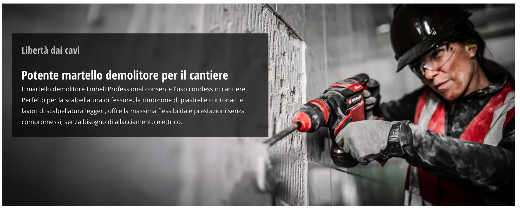 Martello Demolitore Brushless 18V EINHELL PROFESSIONAL TP-DH 18/4 Li BL-Solo