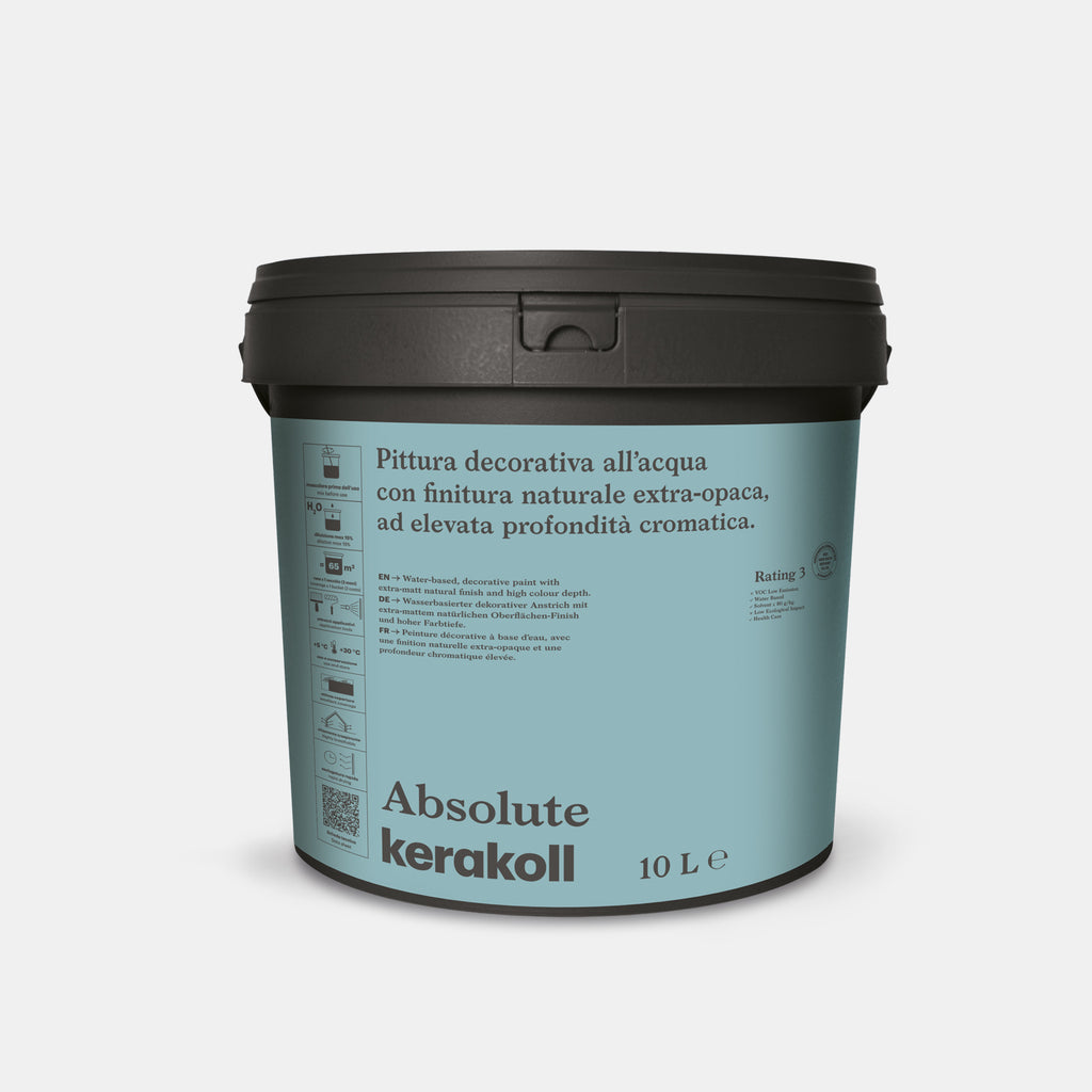 Pittura Decorativa Extra-Opaca Kerakoll Absolute 4Litri COLORATA KK1000-2125