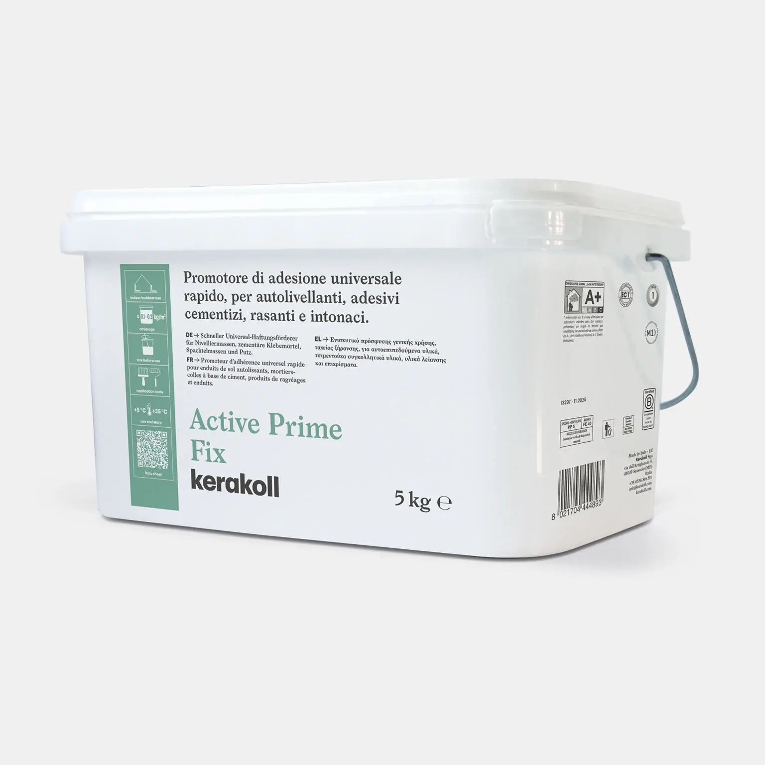 Primer universale all’acqua consolidante e fissativo Universal Wall Primer 5Kg