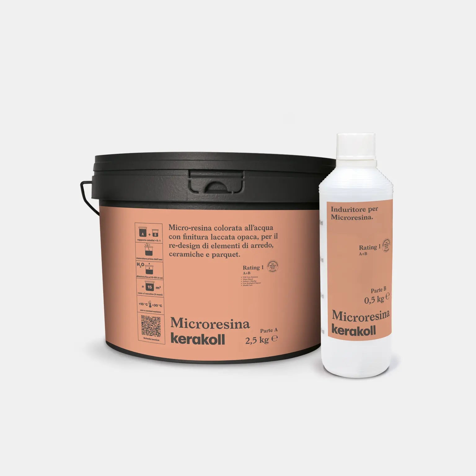 Micro-resina colorata all’acqua per re-design di superfici e arredi Microresina 3Kg COLORATA KK1-KK150 (Copia)