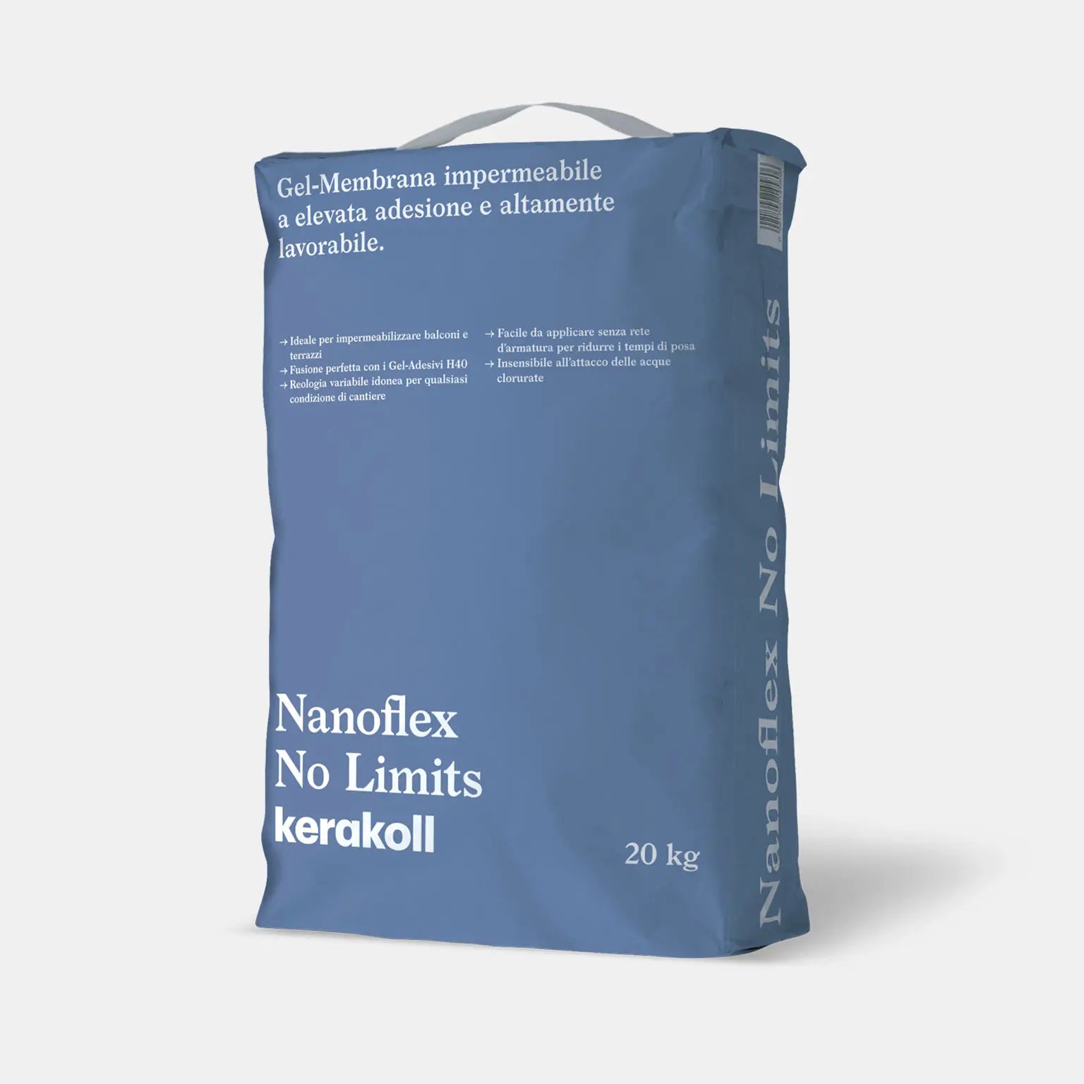 Gel-membrana impermeabile traspirante Nanoflex No Limits 20Kg