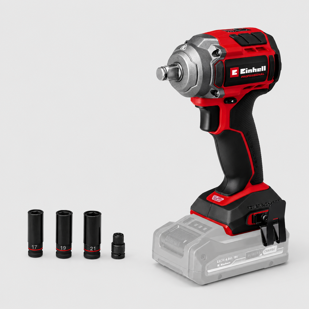 Avvitatore a Impulsi Brushless 18V EINHELL PROFESSIONAL TP-CW 18/350-C Li BL-Solo
