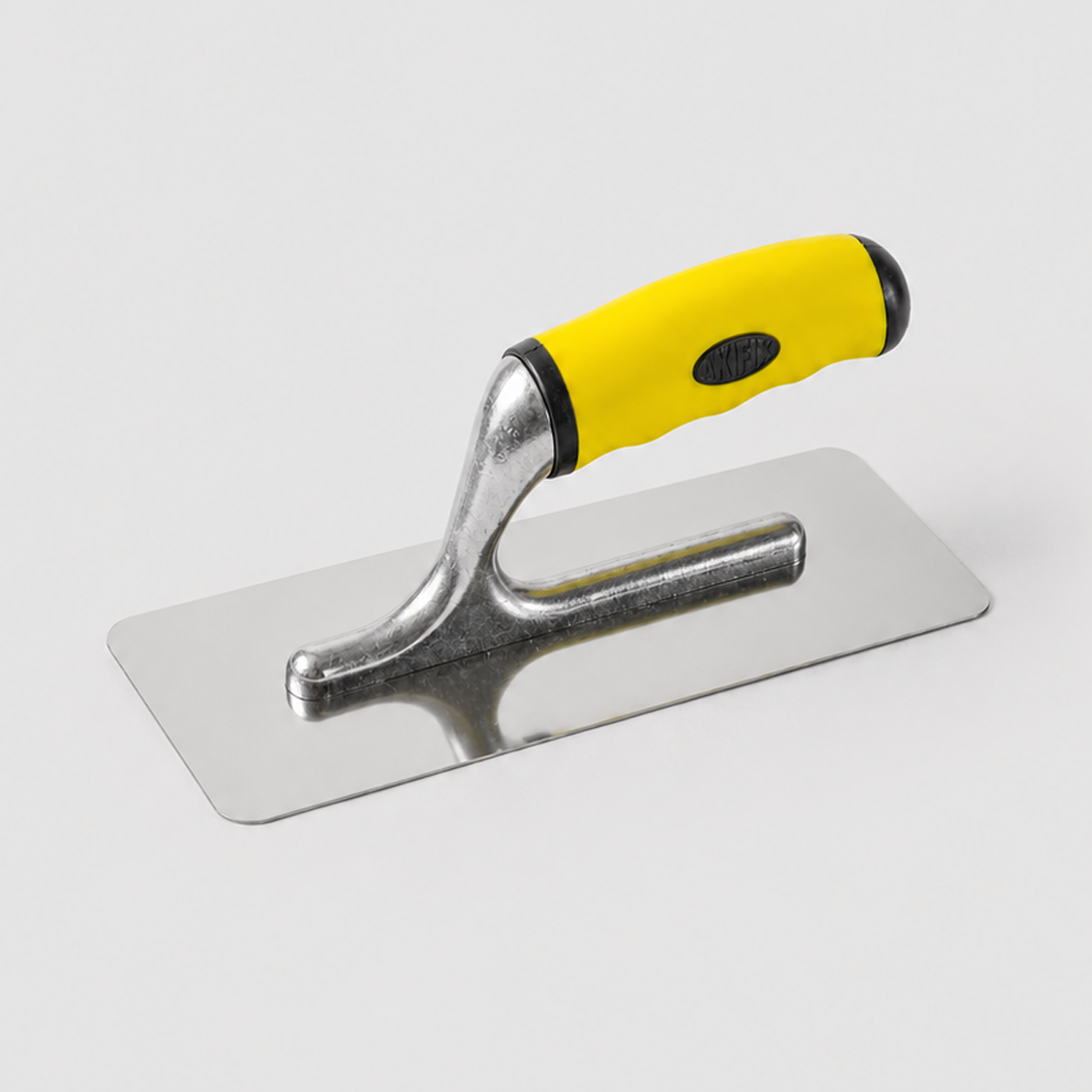 Frattone professionale Akifix in acciaio inox lama piatta con bordi arrotondati 28 x 12cm