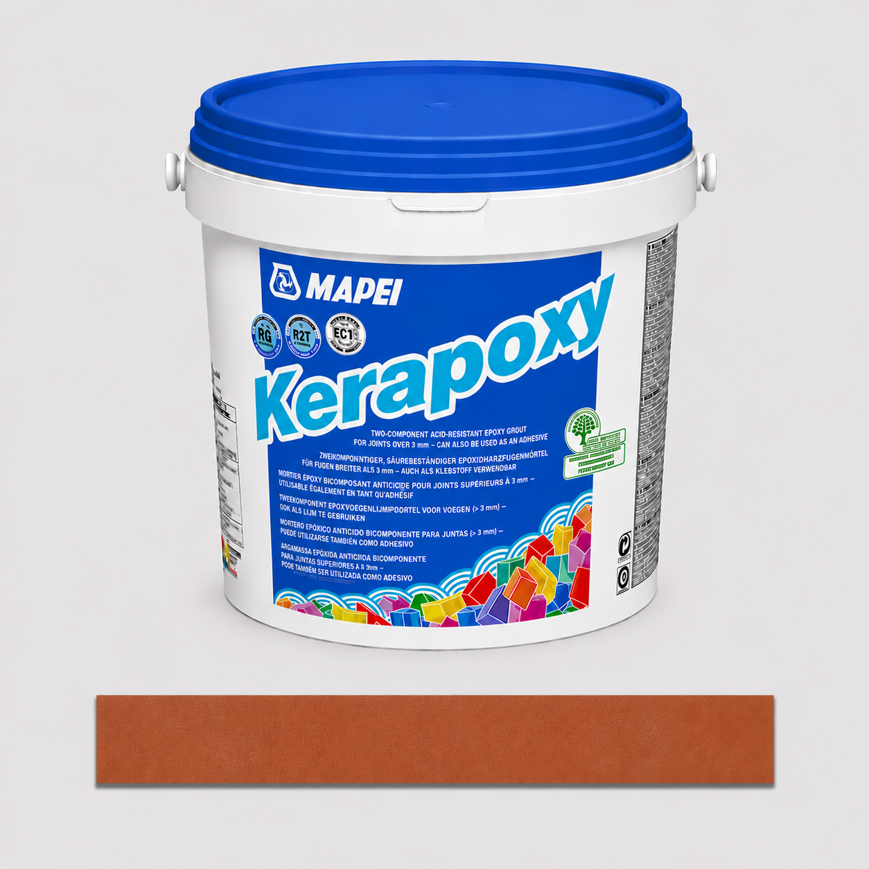Stucco Epossidico Bicomponente Mapei Kerapoxy 5Kg - 143 Terracotta