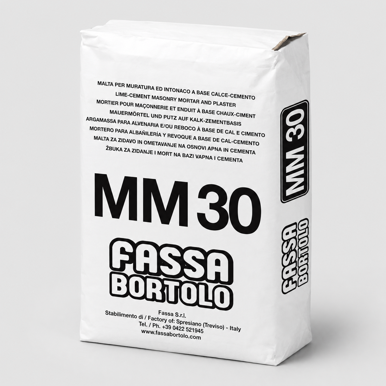 Malta per muratura Fassa MM 30 25Kg