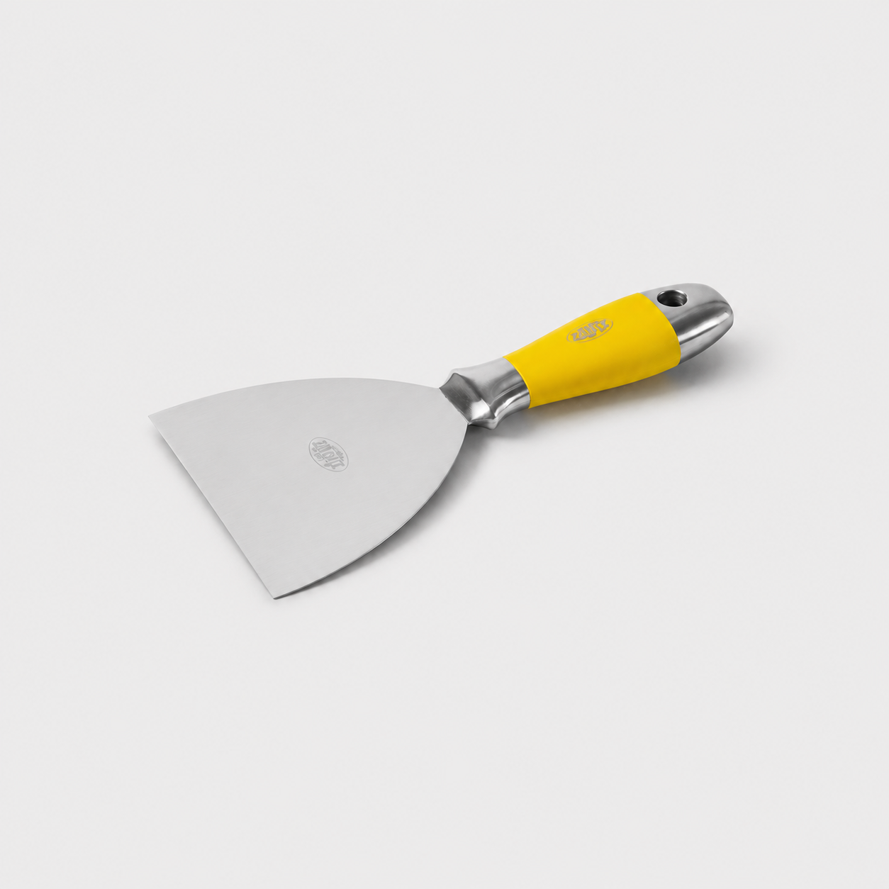 Spatola-martello Akifix in acciaio inox con lama a campana 12,5cm Best Quality