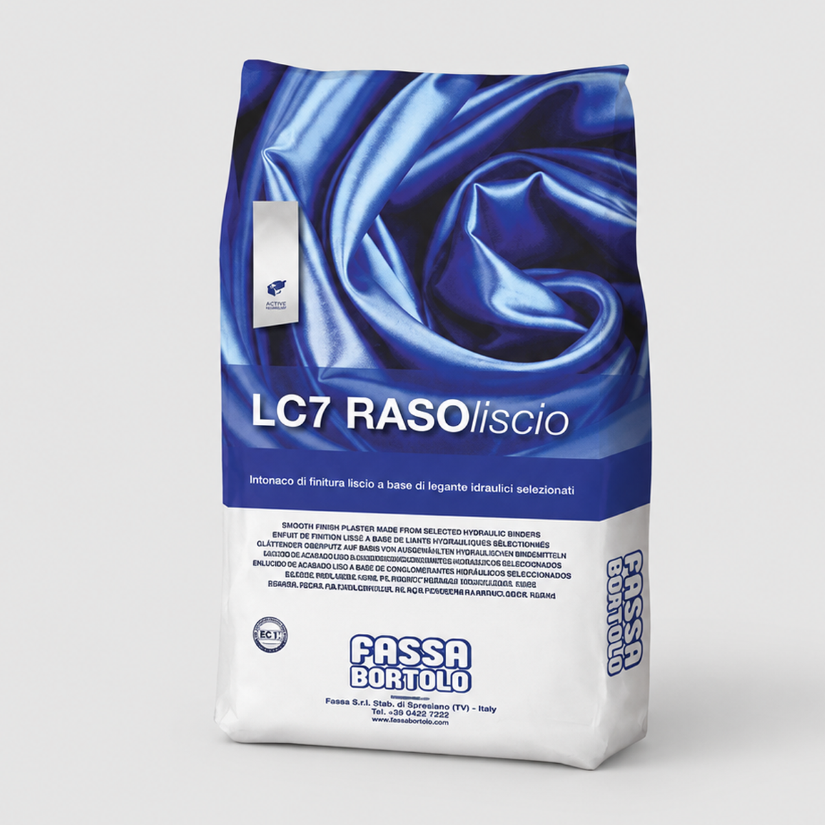 Intonaco di finitura liscio LC7 rasoliscio 5Kg