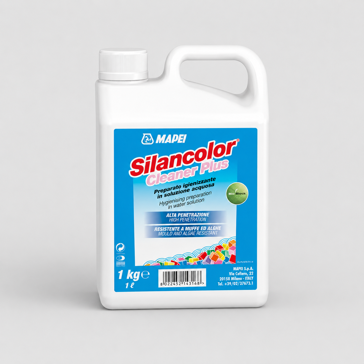Preparatore igienizzante Mapei Silancolor Cleaner Plus 1Kg