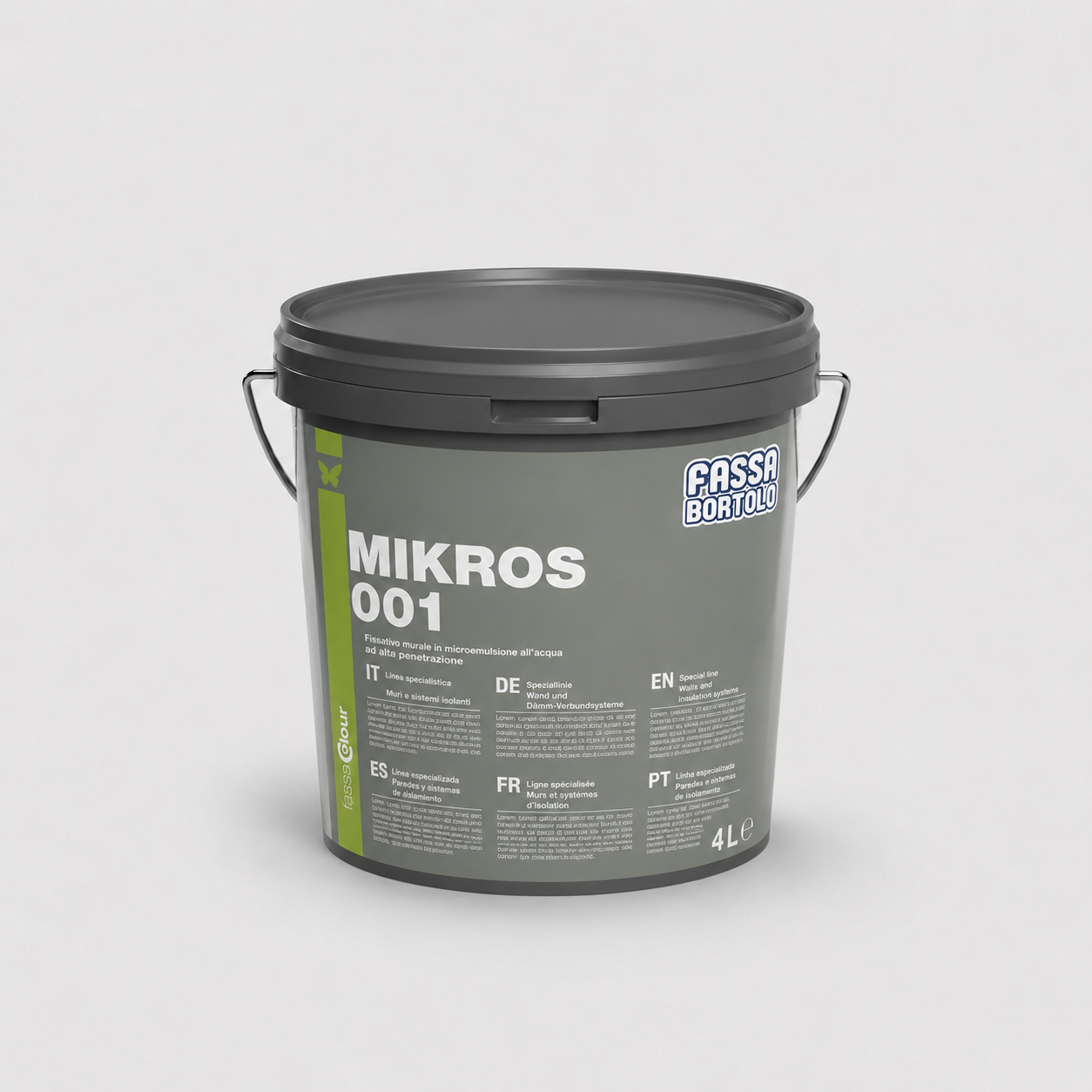 Fissativo murale Fassa Mikros 4Litri