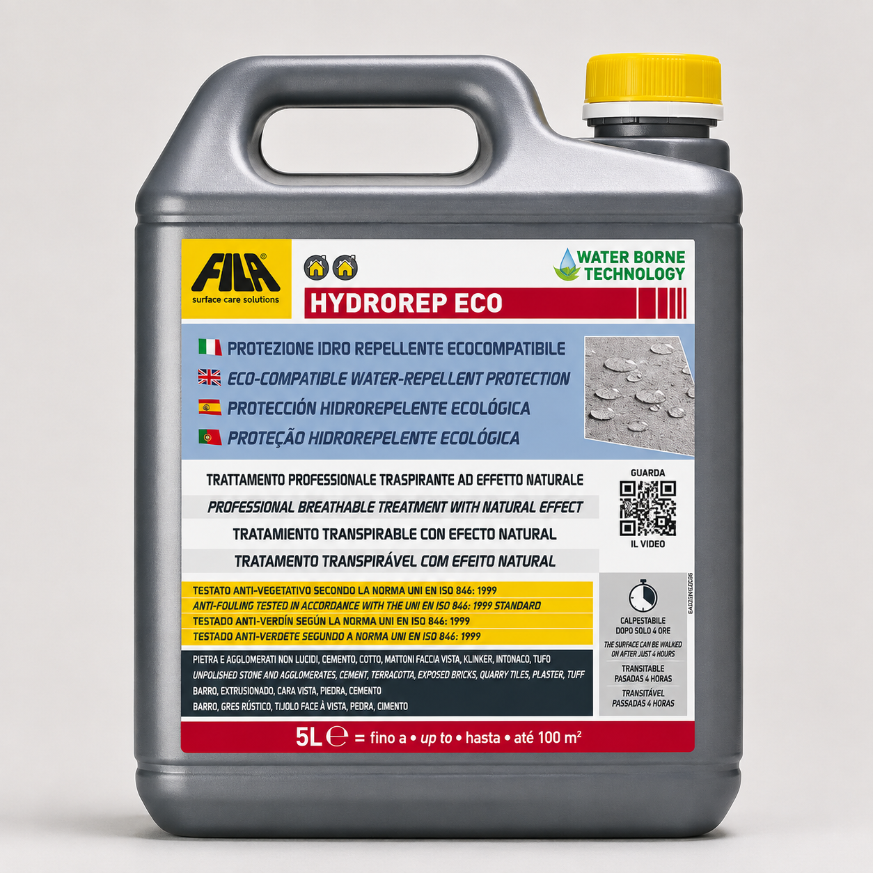 Protettivo Idrorepellente Ecocompatibile Fila Hydrorep Eco 5 Litri