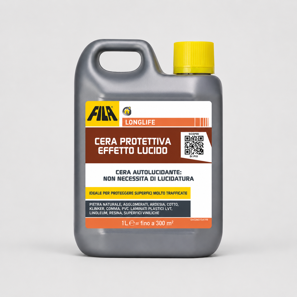 Cera Protettiva ad Effetto Lucido Fila Longlife 1Litro