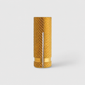 Tassello in ottone TO C/ZIGRINATURA ø M 8x23mm