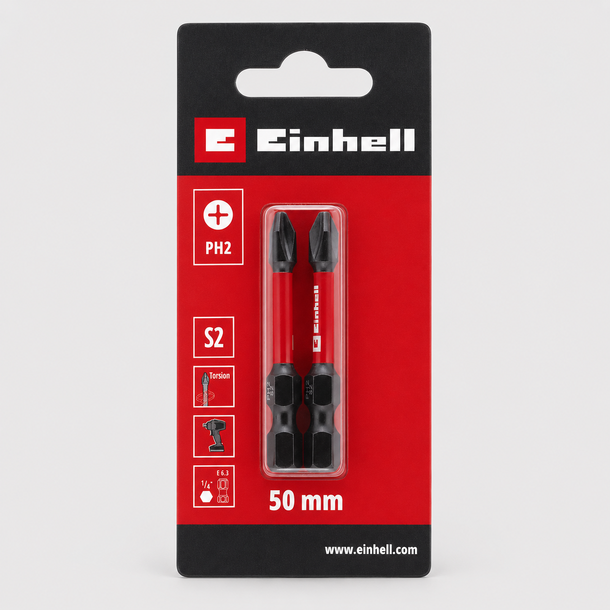 Inserto Impact Torsion 50 mm EINHELL EXPERT S2 STEEL IMPACT TORSION BIT
