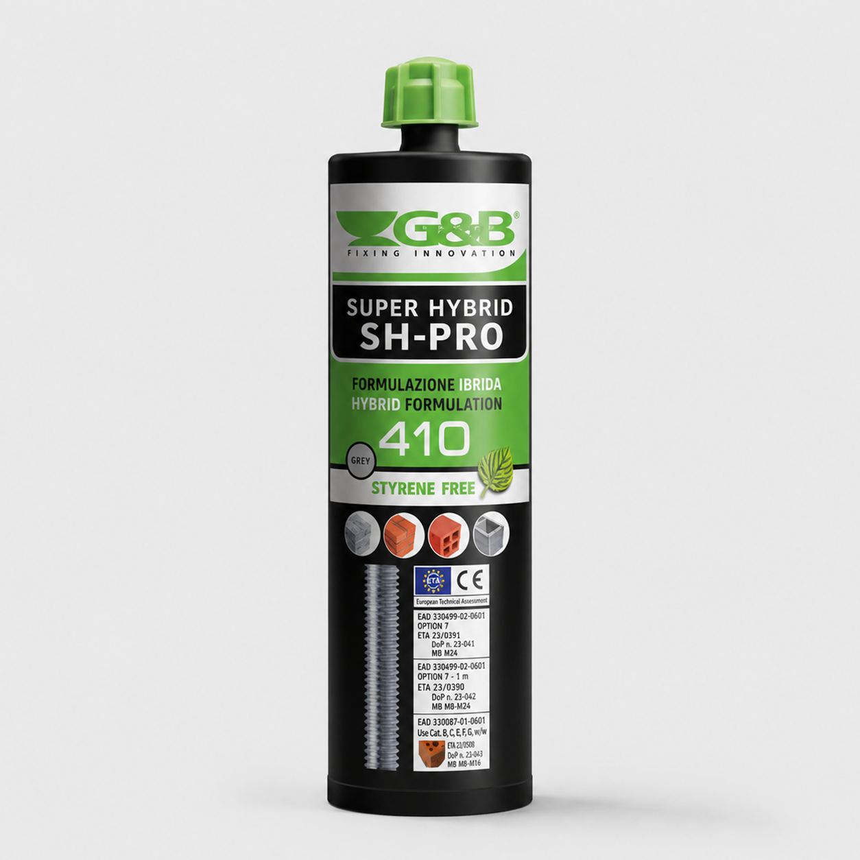 Ancorante Chimico Ibrido Senza Stirene SH-PRO SUPER HYBRID 410ml