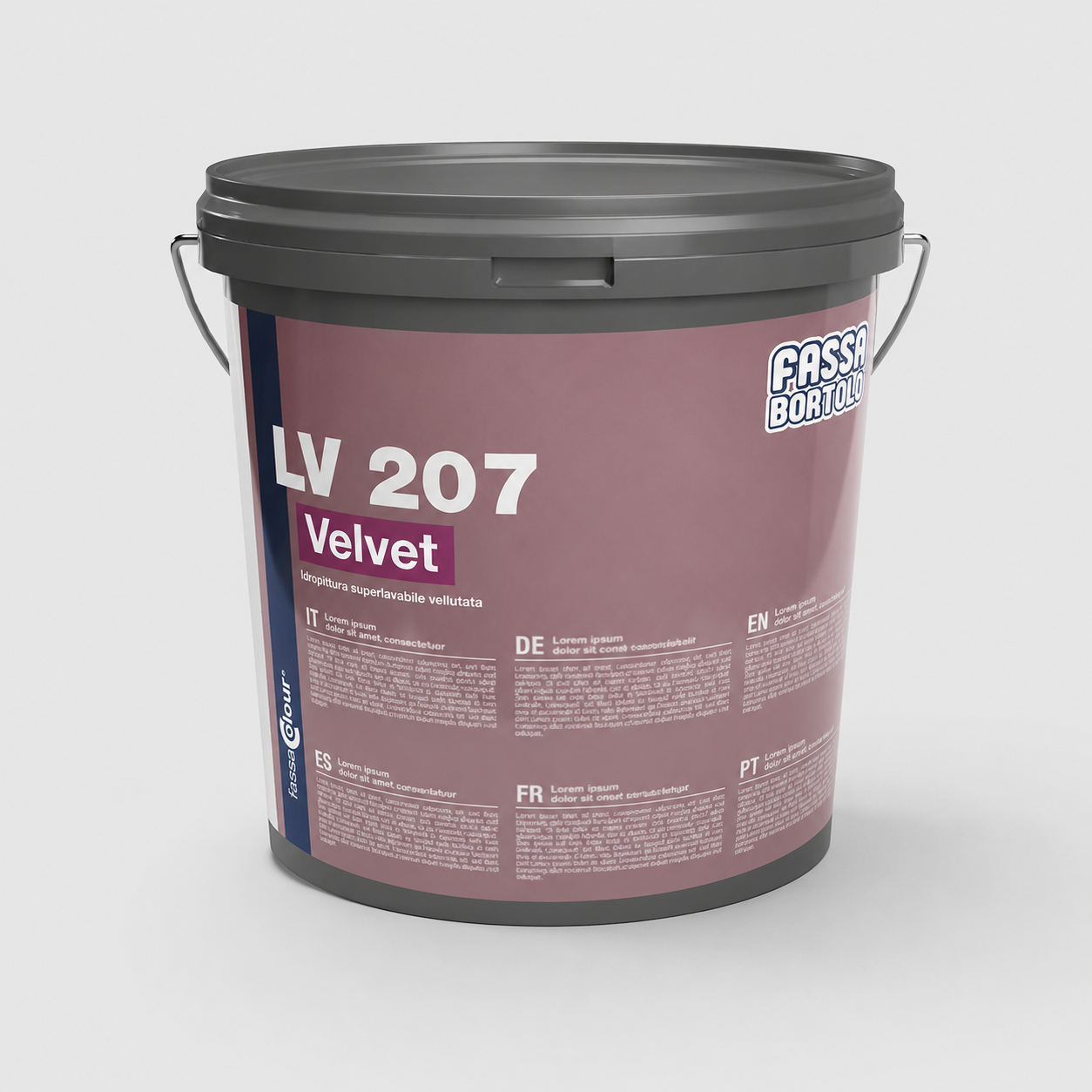 Idropittura superlavabile Fassa LV 207 Velvet 14Litri